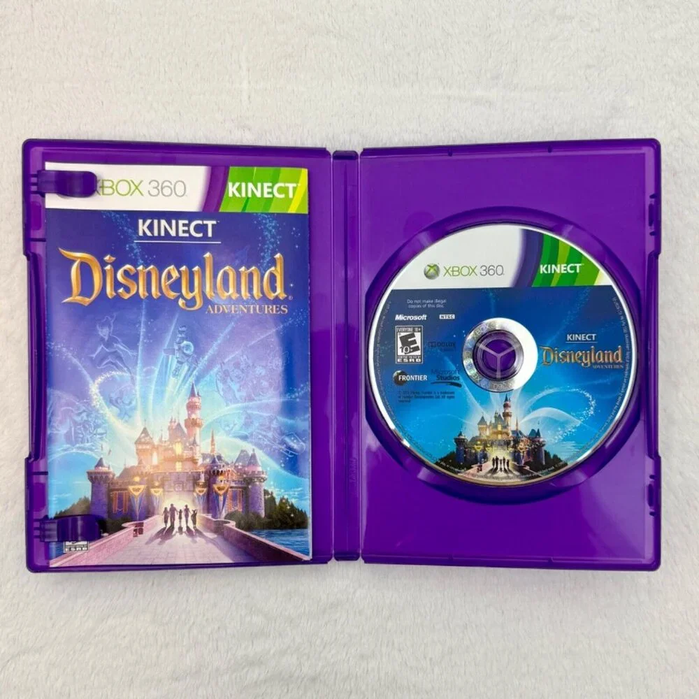 XBOX 360 Kinect Disneyland Adventures 2011 Microsoft Studios Frontier